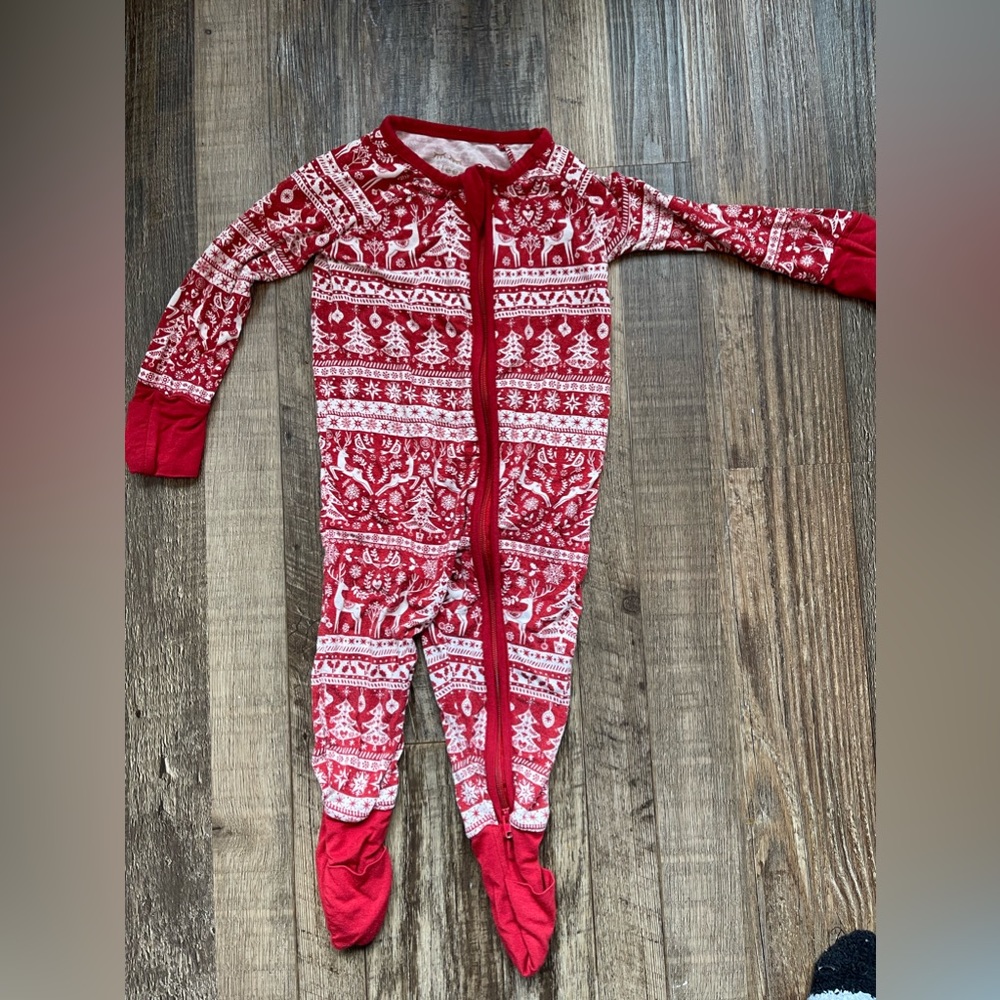 Little Sleepies 3-6 Reindeer Cheer